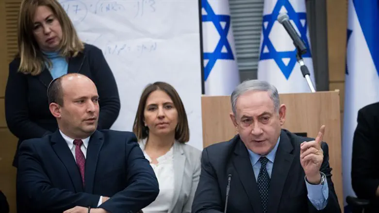 Bennett with Netanyahu