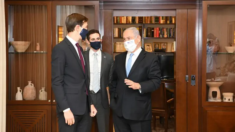 Netanyahu meets with Jared Kushner
