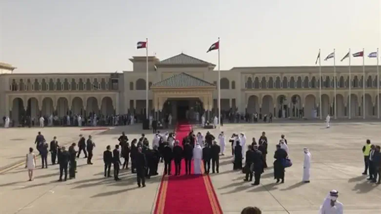 Приём делегаций Израиля и США в Абу-Даби