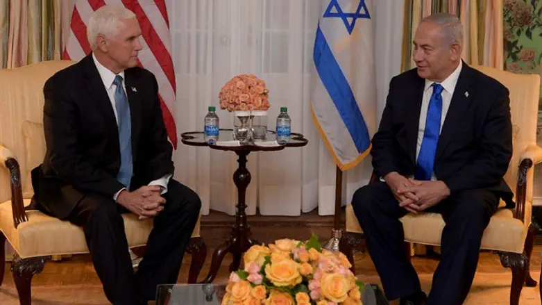Netanyahu and Mike Pence