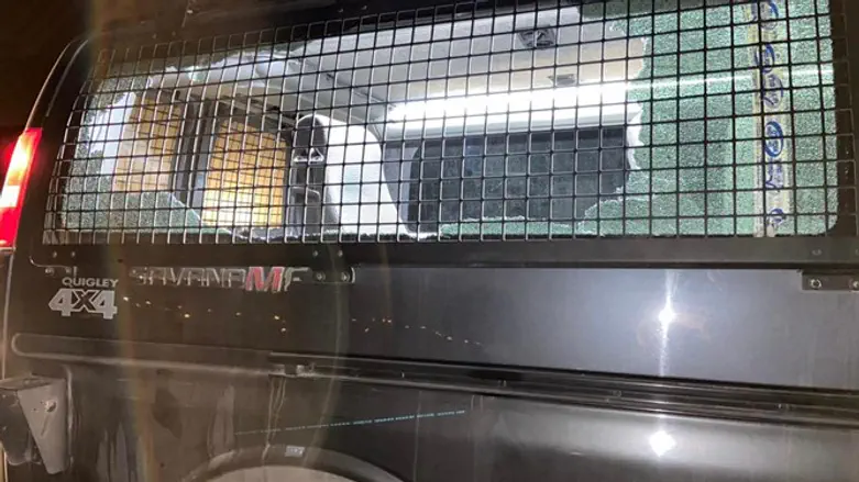 Машина бойцов МАГАВ после инцидента под Ицхаром
