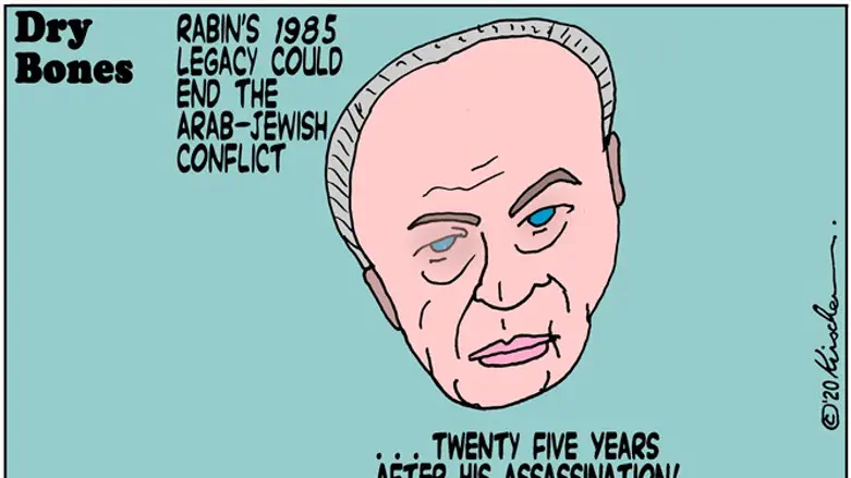 Dry Bones: Rabin's words in 1985
