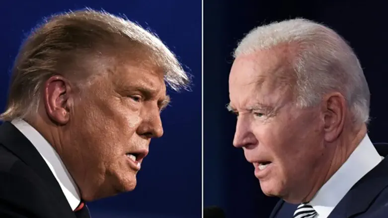 Joe Biden faces off against Donald Trump