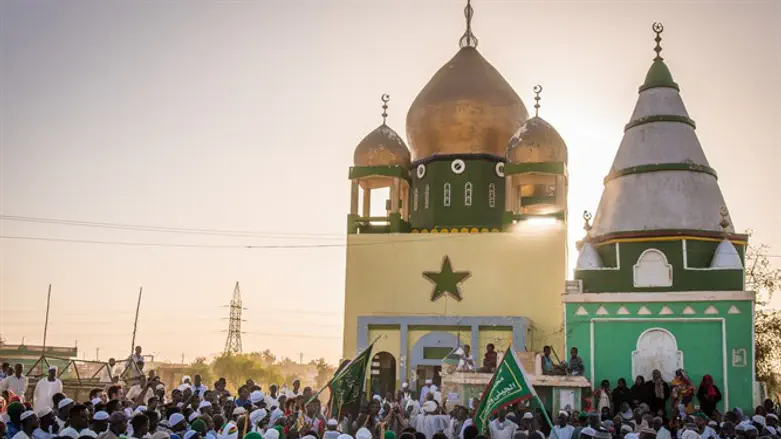 להחליש את האסלאם הקיצוני. מפגינים של האחים המוסלמים בסודאן