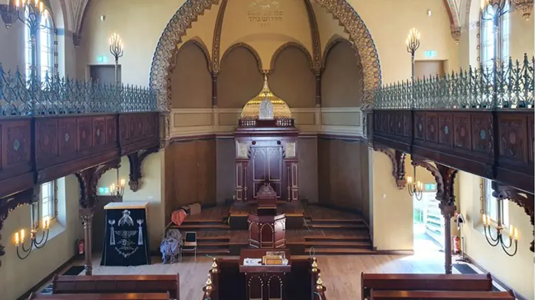 בית הכנסת לאחר השיפוץ