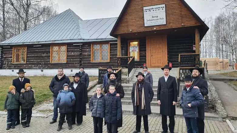 Chabad emissaries in the town of Lubavitch