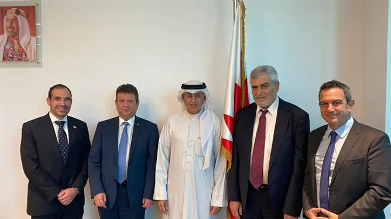 Israeli business delegation in Bahrain