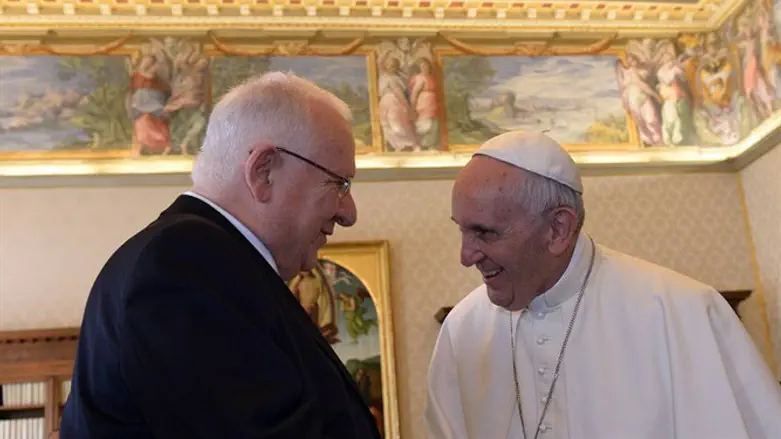 President Rivlin and Pope Francis