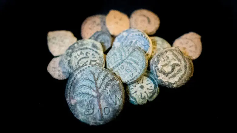 מטבעות בר כוכבא נחשפו בבית סוחר עתיקות | ערוץ ７