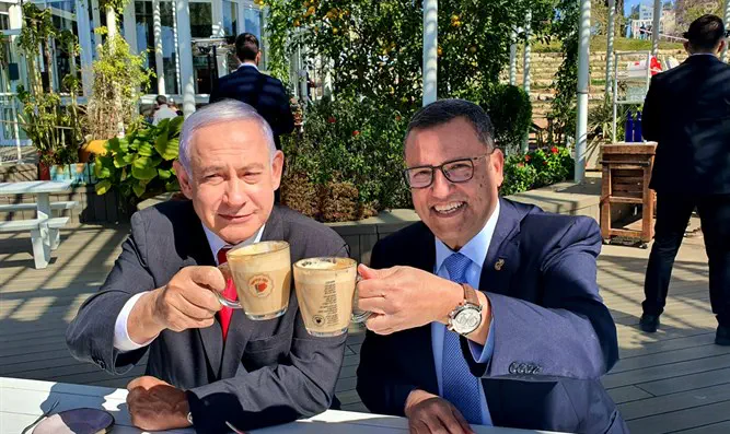 Биньямин Нетаньяху и Моше Лион