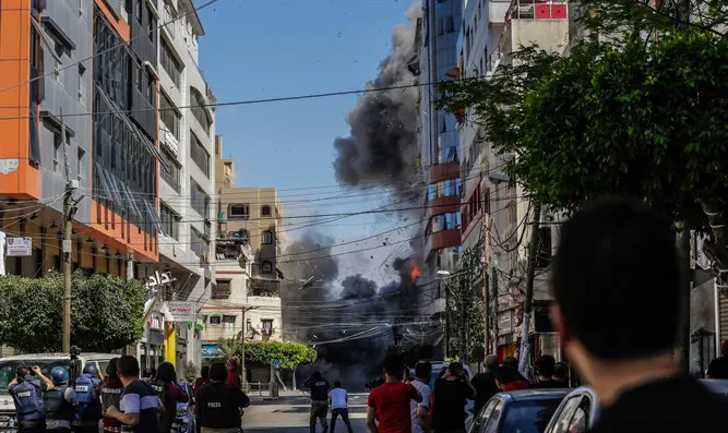 Взрыв в Газе