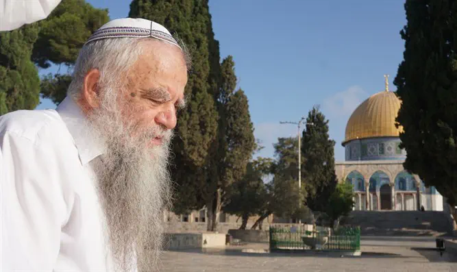 מאות בהר הבית לקראת ראש השנה-ערוץ 7 