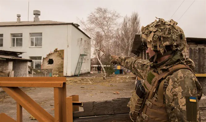 Война в Украине: последствия артиллерийского обстрела