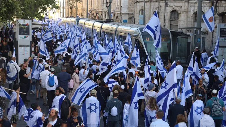 Парад флагов в Иерусалиме