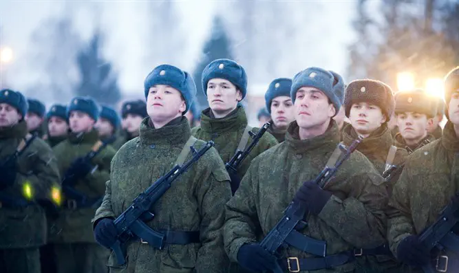 Российские солдаты. Иллюстрация