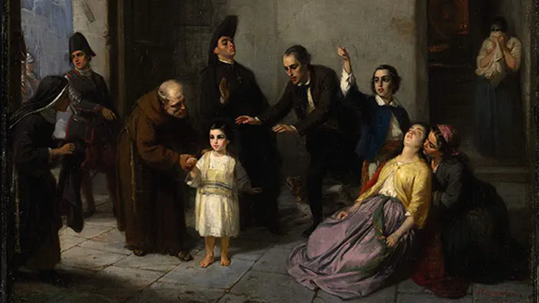 «Похищение Эдгардо Мортара», картина 1862 года.