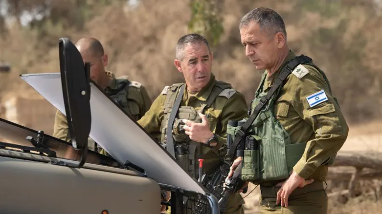 Авив Кохави посетил дивизию "Газа"