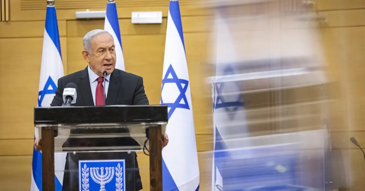 Netanyahu responds to Lapid's speech: Full of defeat and
surrender