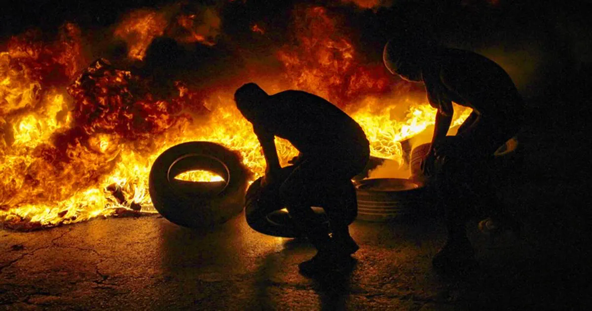 Terror attack in Samaria: 'I escaped through the burning
tires'
