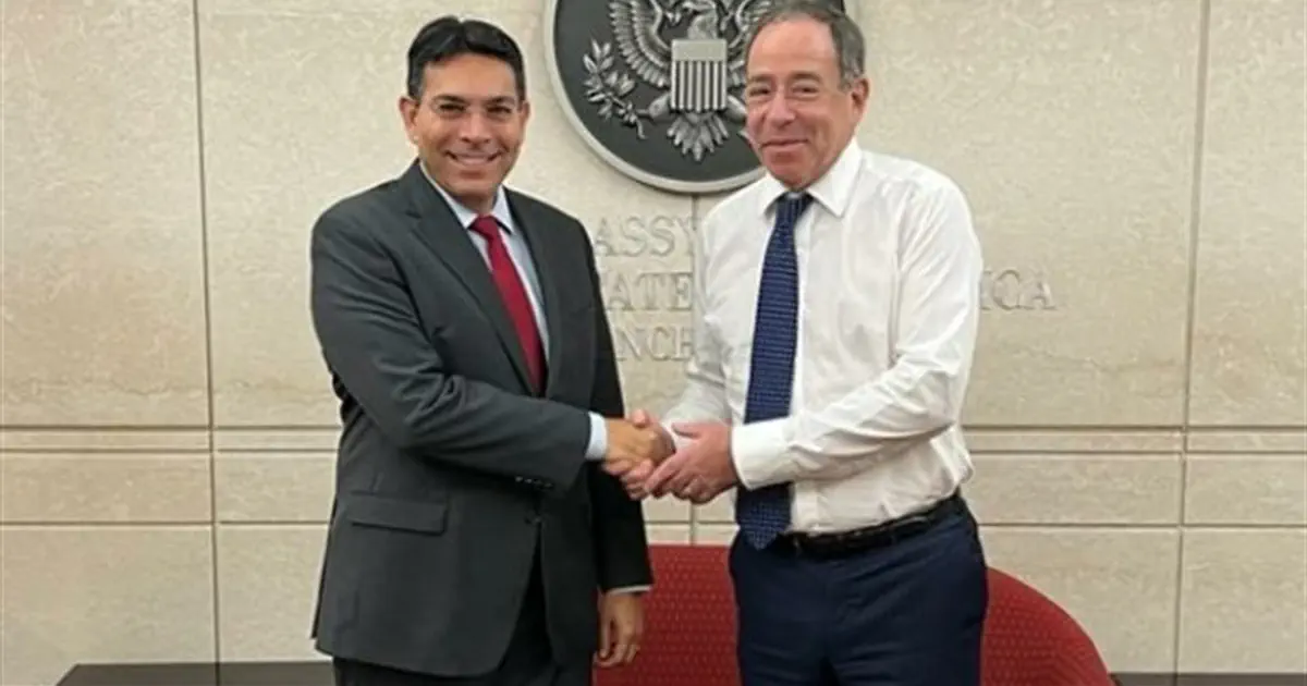 Danon To Amb Nides Joining US Visa Waiver Program High Priority For New Govt TrendRadars UK