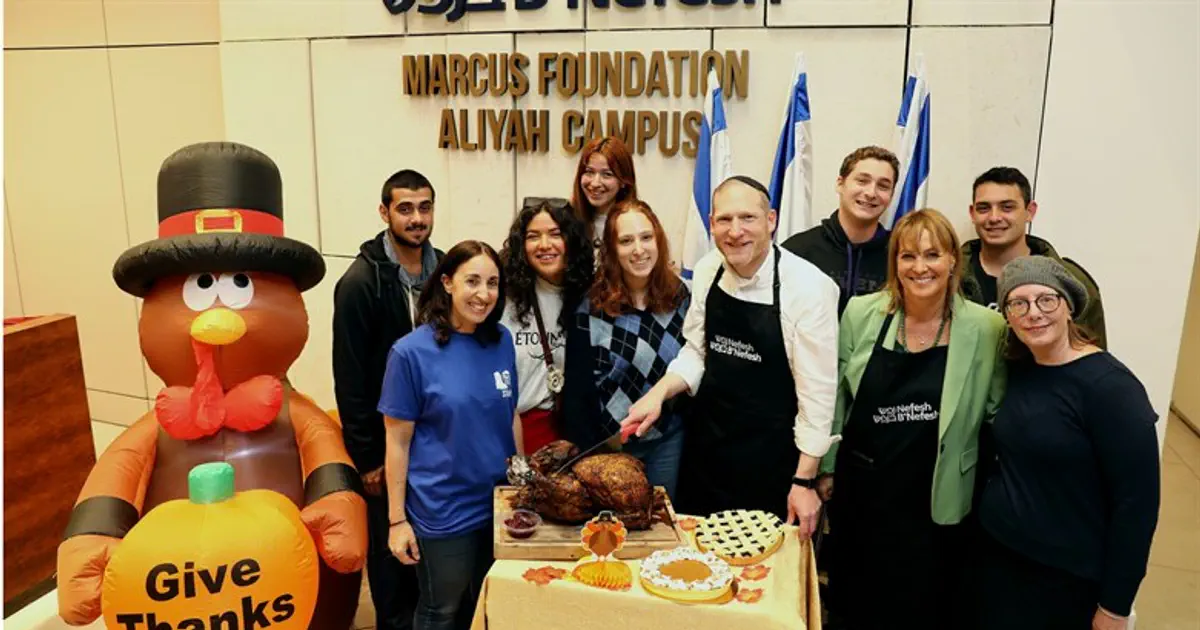 NBN hosts Olim at Thanksgiving dinners throughout
Israel