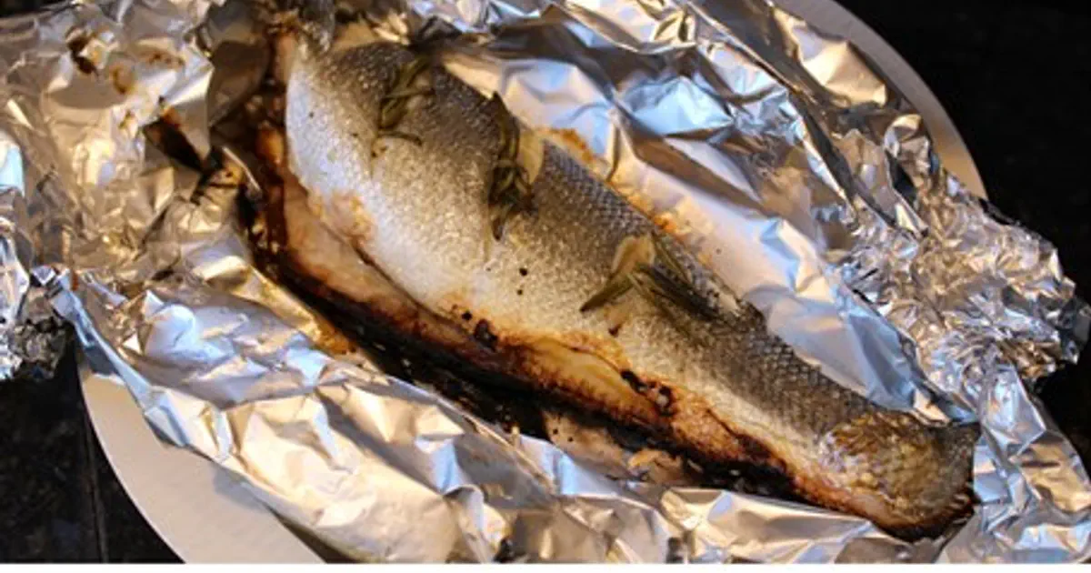 Barbecue Sea Bass with Garlic and Rosemary Israel National News
