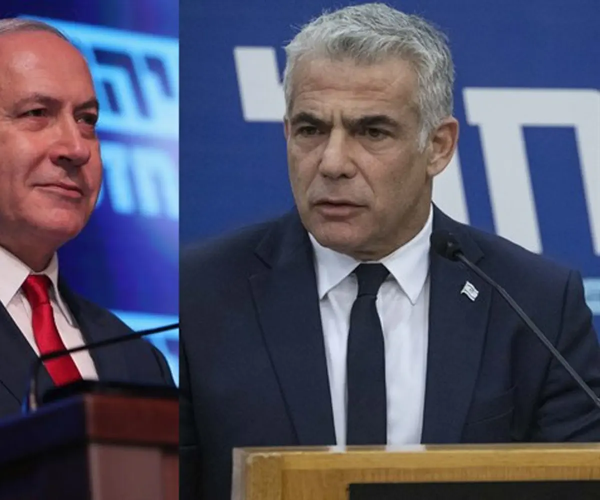 Binyamin Netanyahu and Yair Lapid