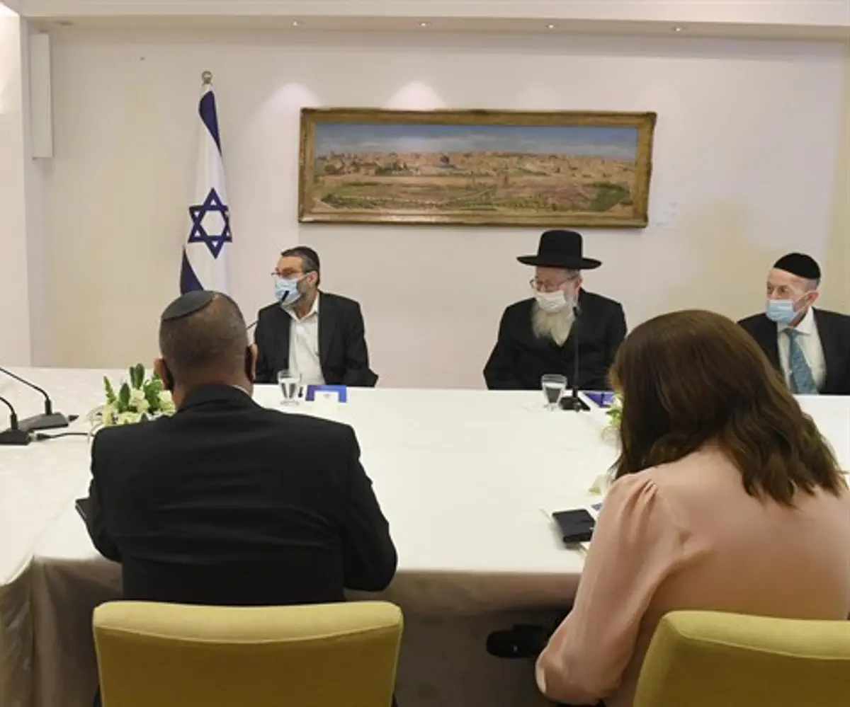 President Rivlin consults party leaders