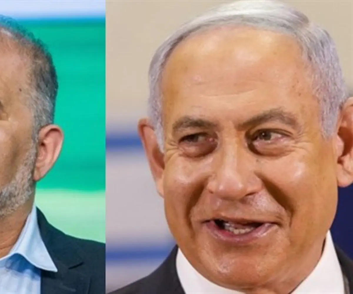 Netanyahu and Mansour Abbas