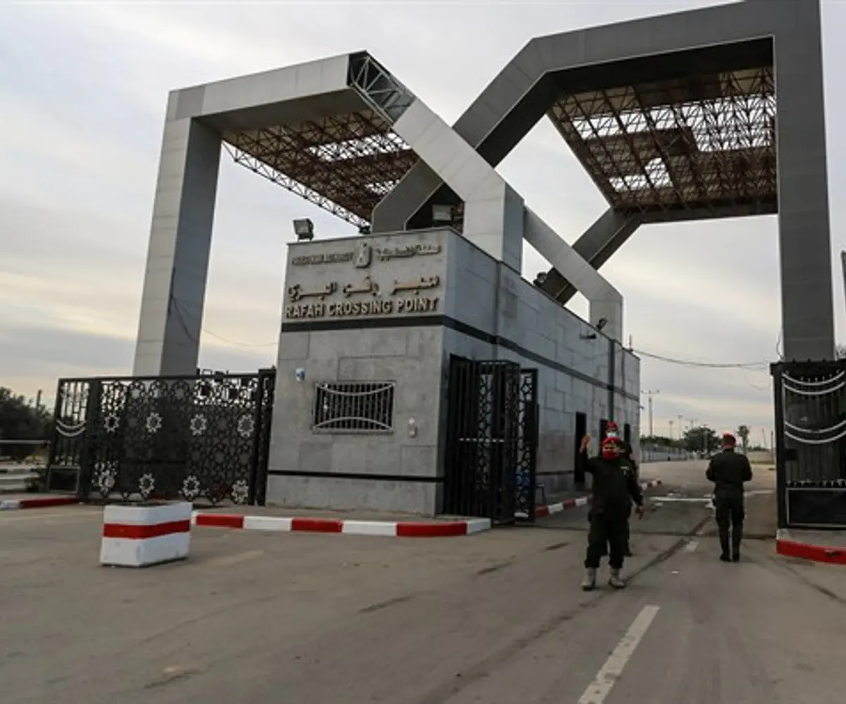 El cruce de Rafah en la frontera entre Gaza y Egipto