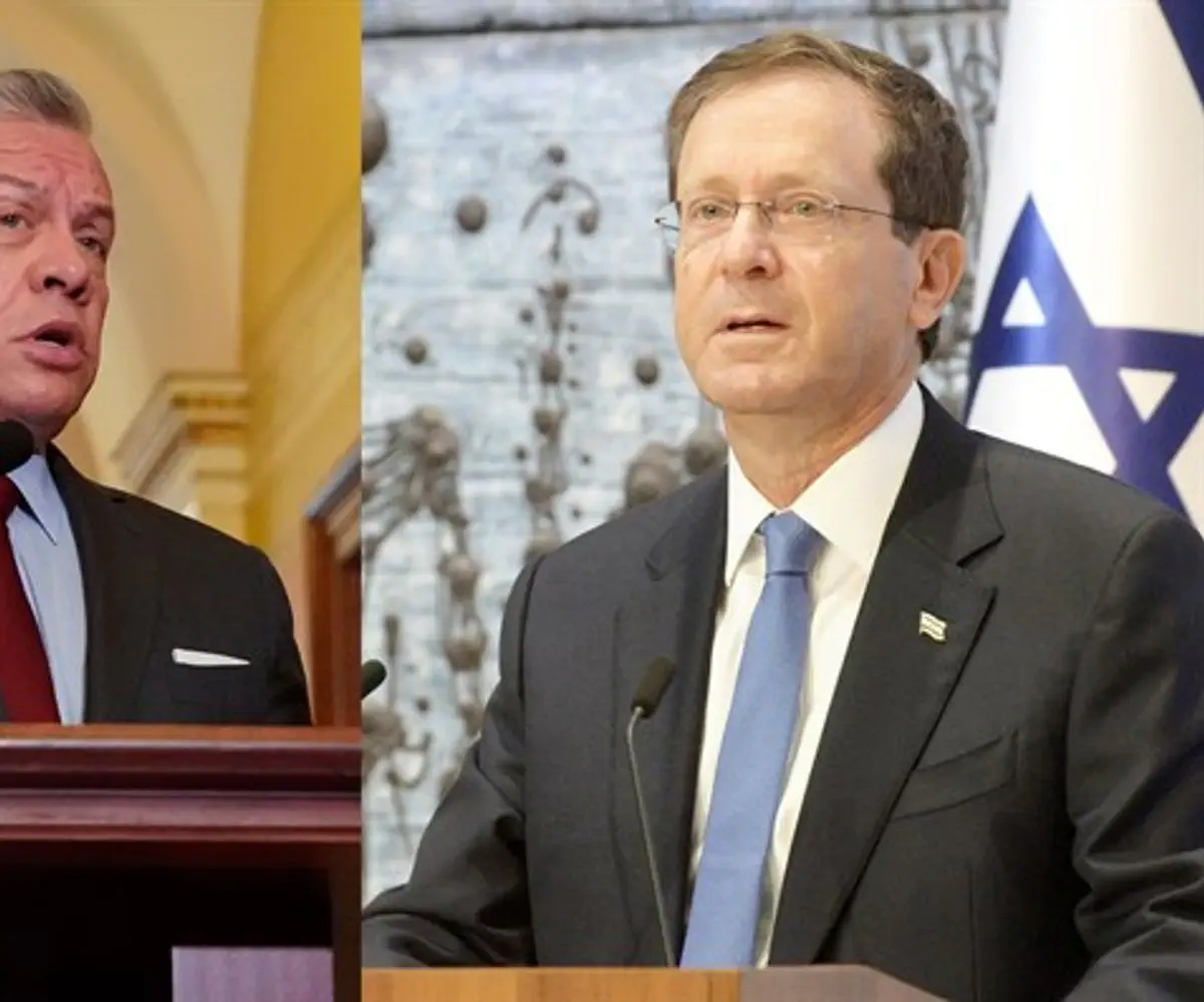 President Herzog and King Abdullah