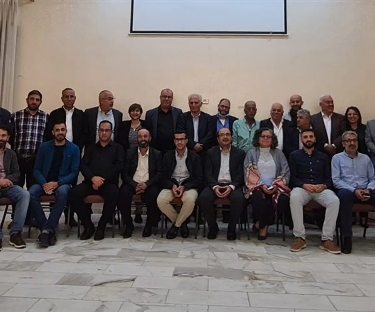 Reunión de la lista conjunta con las organizaciones terroristas en Ramallah