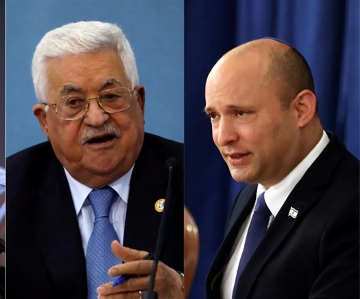 Bennett, Abu Mazen y Gantz