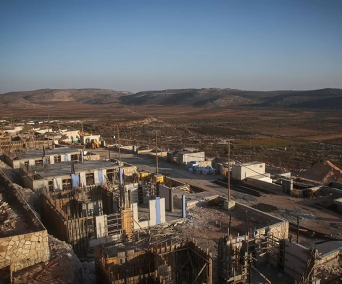 Construcción en Judea y Samaria