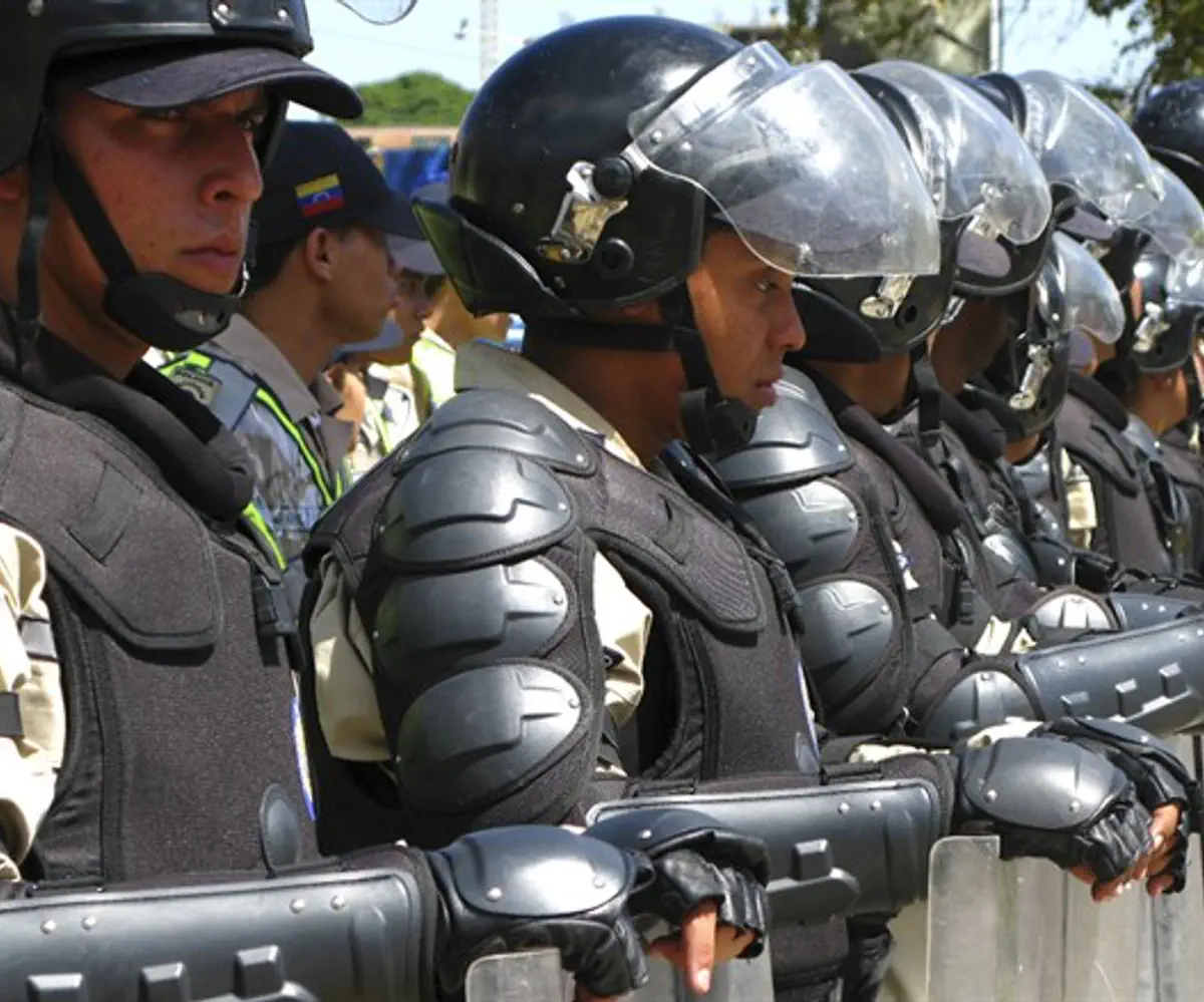 Fuerzas de seguridad en Venezuela, ilustración