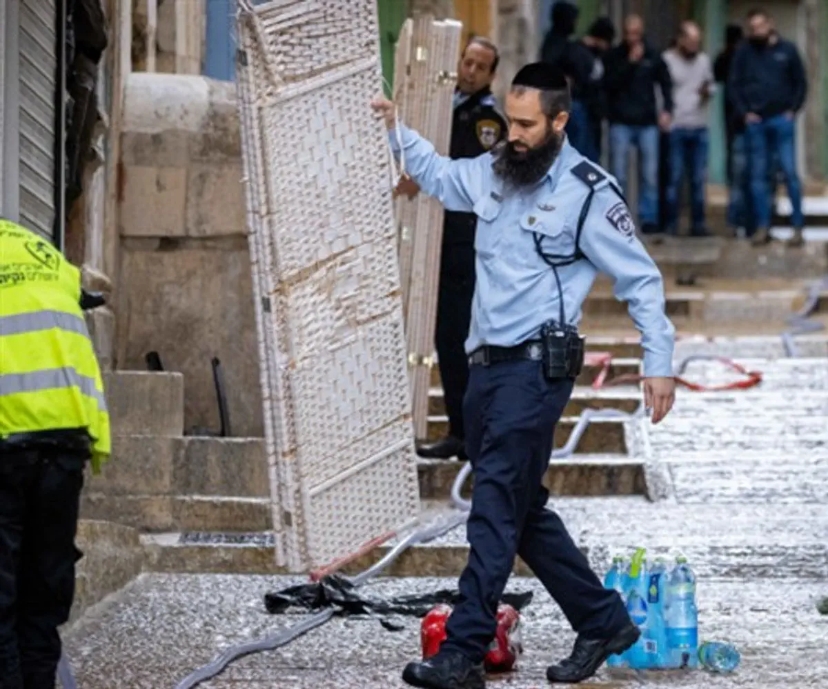 Scene of shooting attack in the Old City