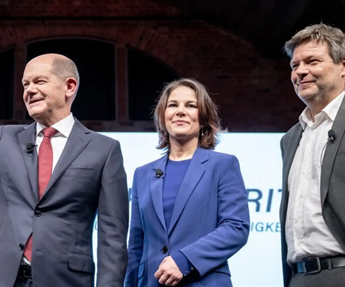 Olaf Scholz presents joint coalition agreement for the new German government