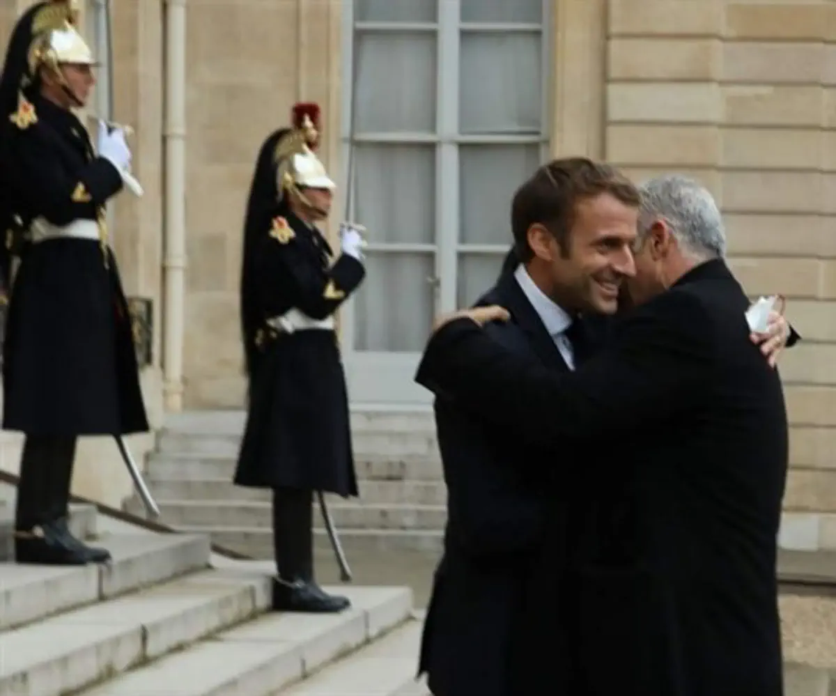 Macron and Lapid