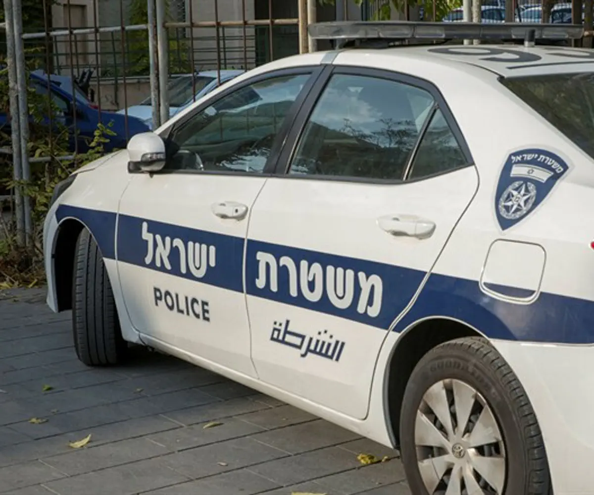 Police car (illustrative)