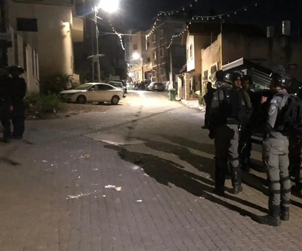 Police forces in Umm al-Fahm