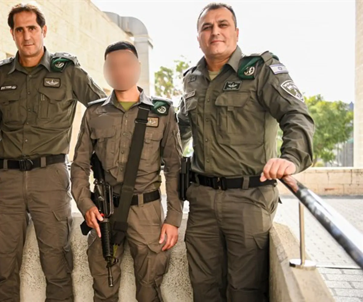 The officers from Damascus Gate