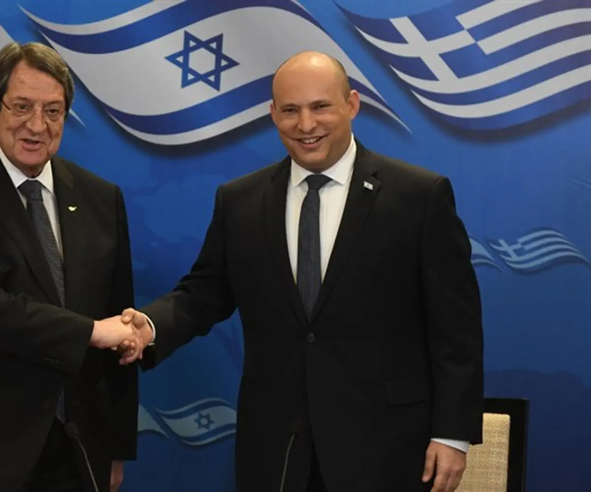 Bennett y presidente de Chipre