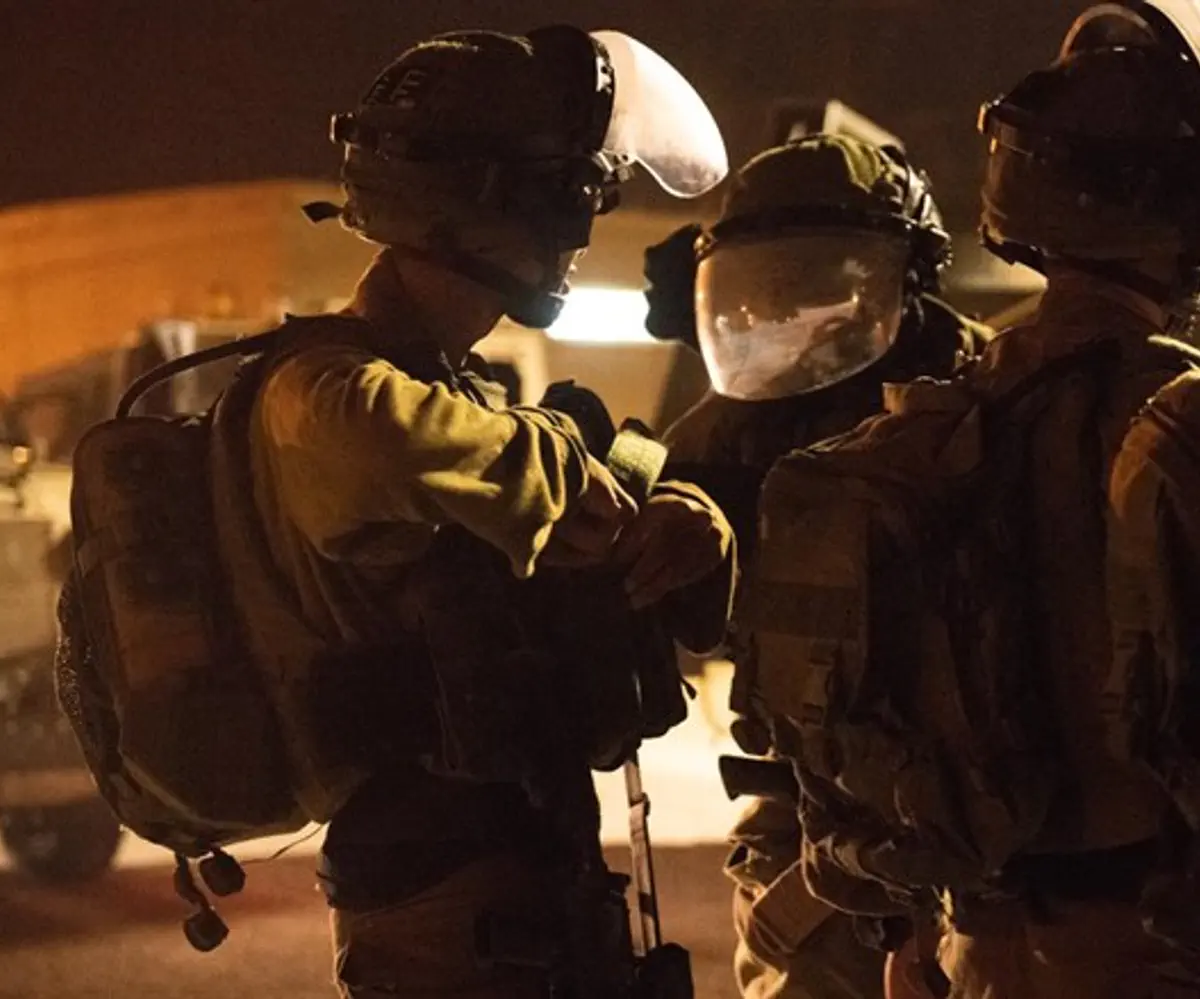 IDF soldiers in operation =