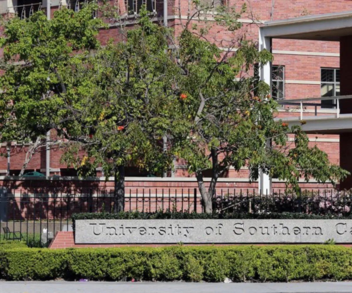The University of Southern California campus