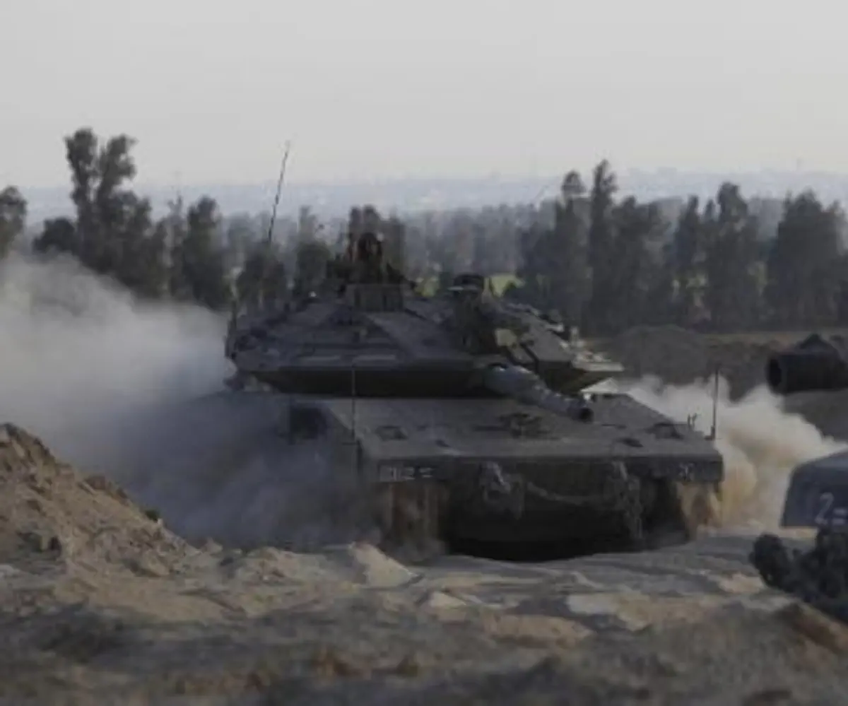 IDF tanks operating in the north
