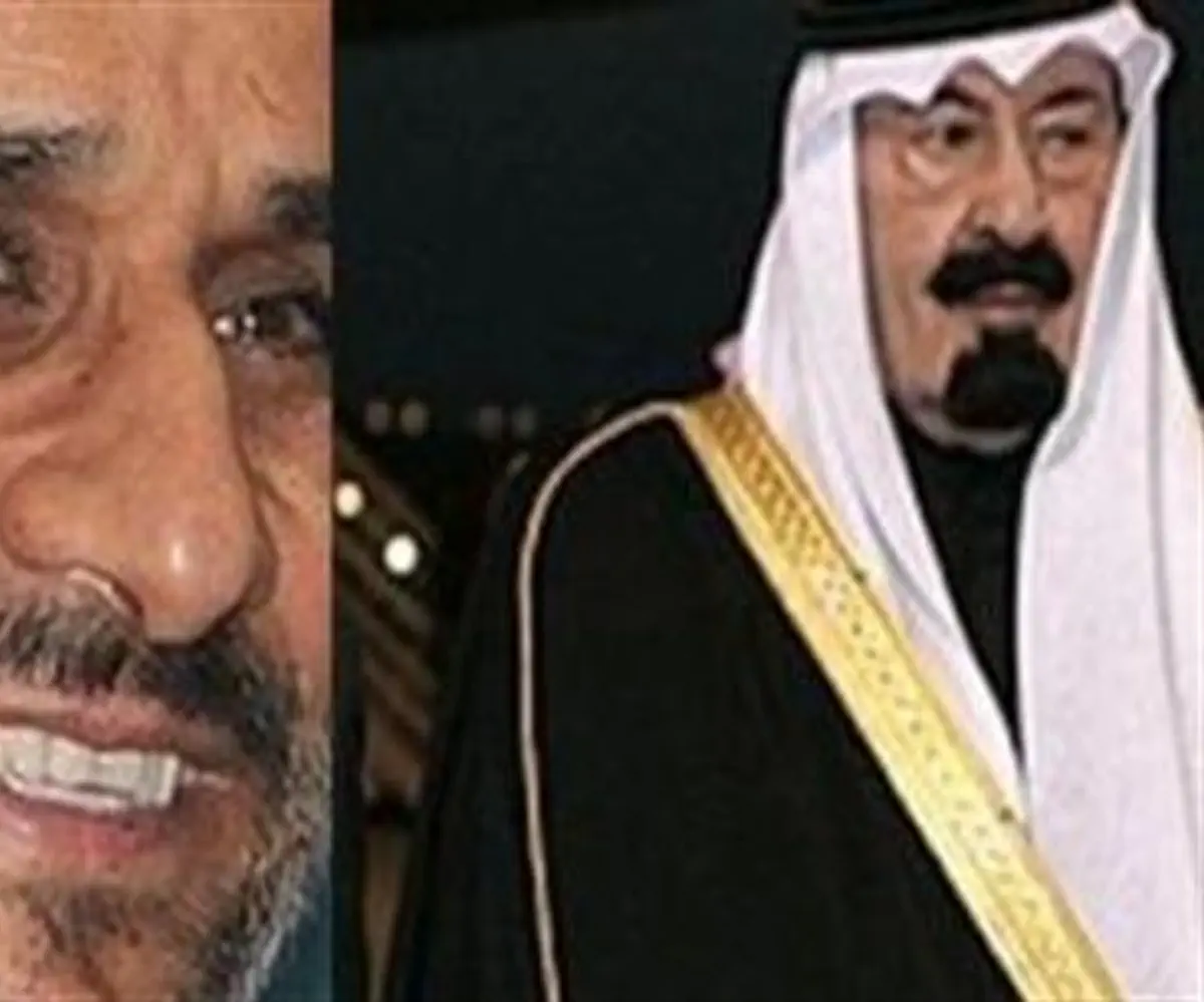Ahmadinejad and King Abdullah