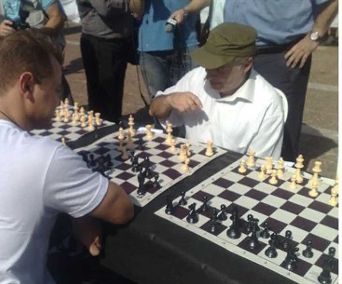 Sharansky VS. Chess Champ