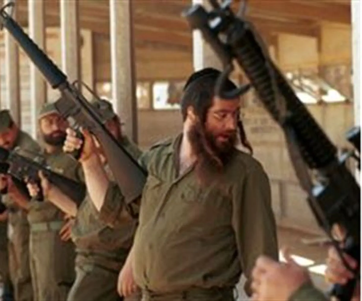 Soldiers in Netzach Yehuda