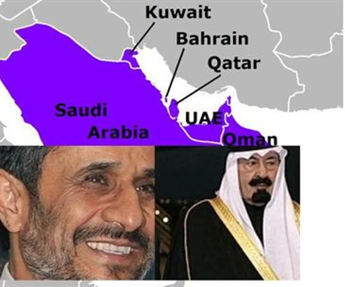 Ahmadinejad and Saudi King Abdullah