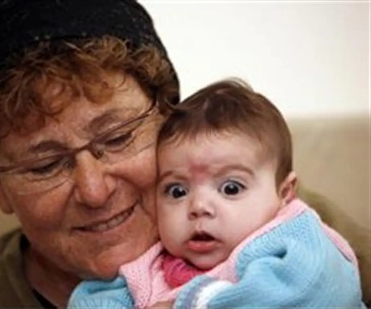 Miriam Peretz and Eliraz's daughter.